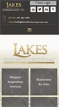 Mobile Screenshot of lakesbusinessgroup.com